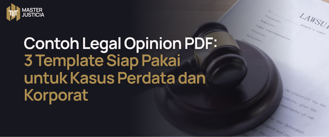 Contoh Legal Opinion