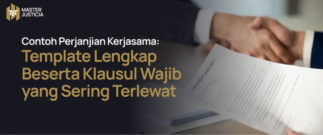 Contoh Perjanjian Kerjasama