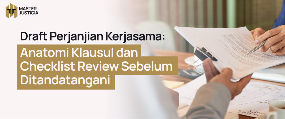 Draft Perjanjian Kerjasama : Anatomi Klausul