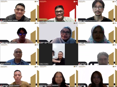 Dokumentasi kelas online Master Justicia